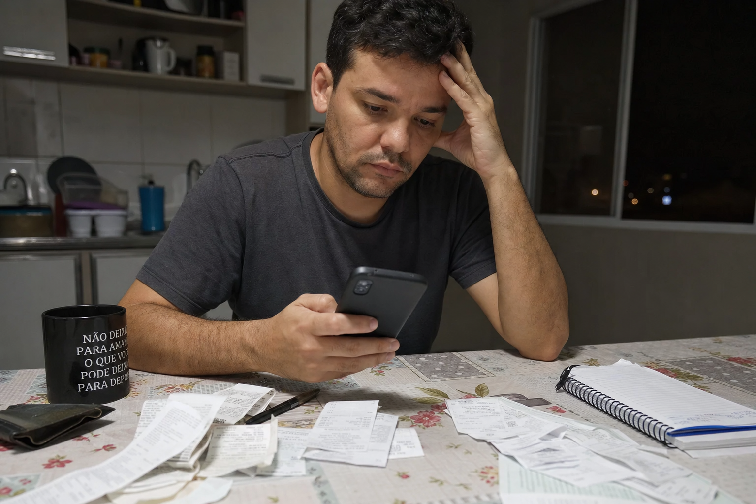 Conferência de recebimentos e extratos